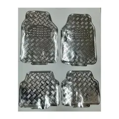 GENERICO - Alfombra o pisos para autos metalizada