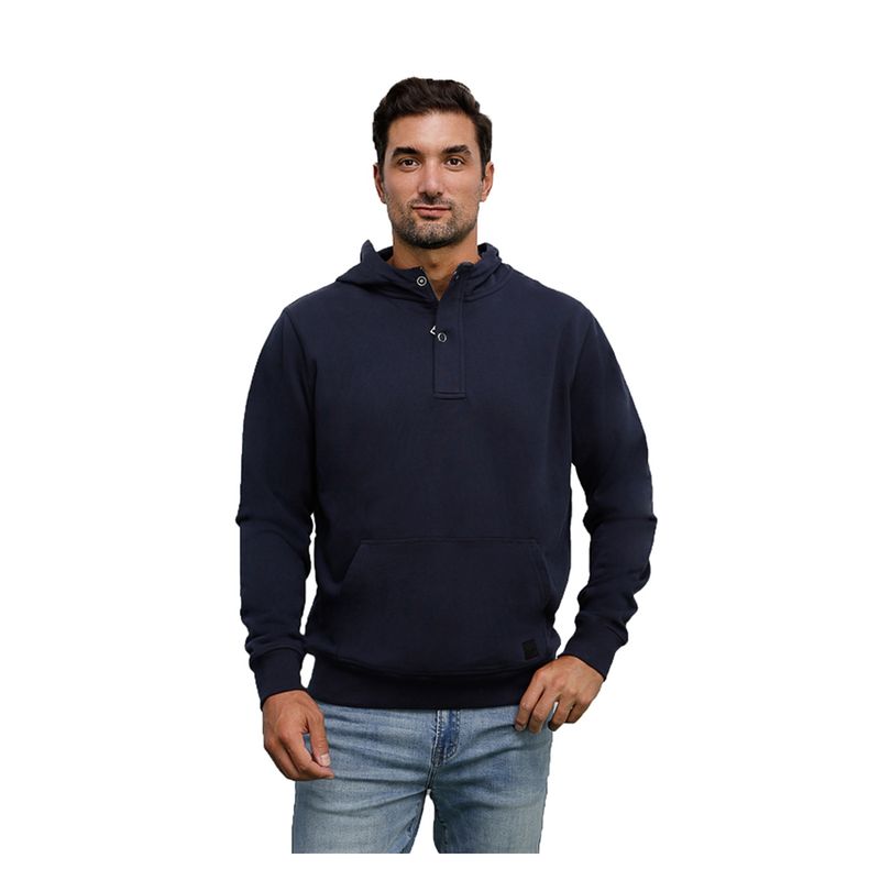 PANAMA JACK - Polerón Hombre Azul Panama Jack