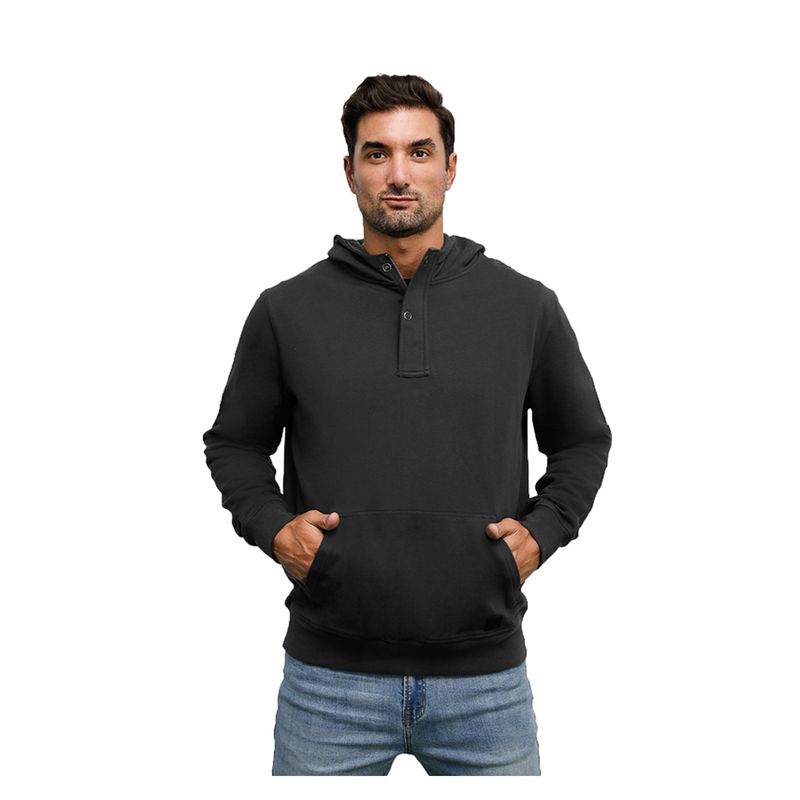 PANAMA JACK - Polerón Hombre Gris Oscuro Panama Jack