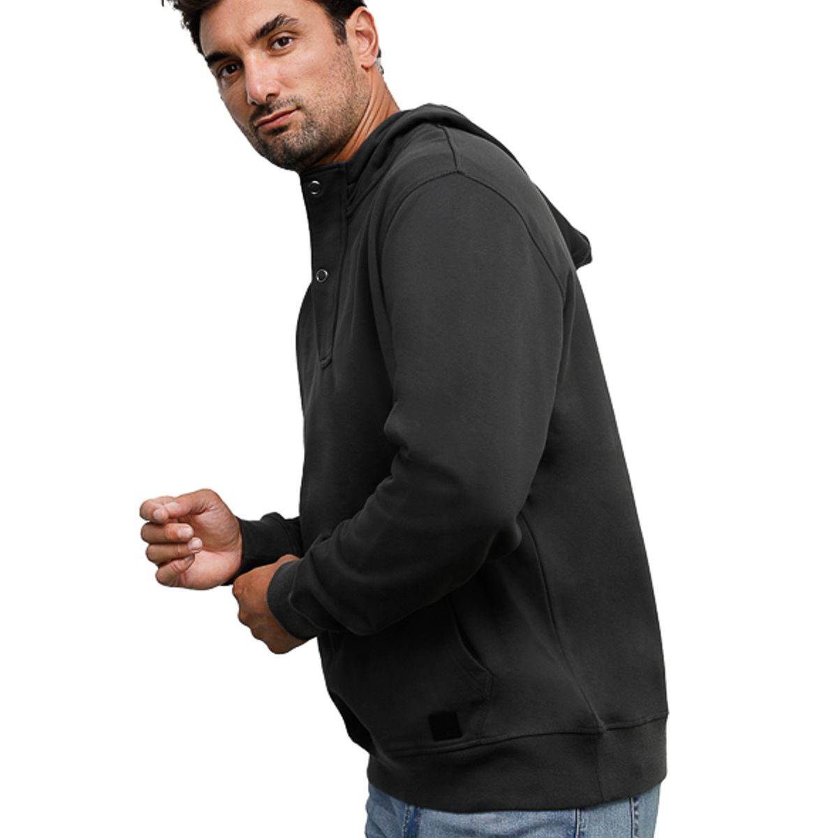 PANAMA JACK - Polerón Hombre Gris Oscuro Panama Jack