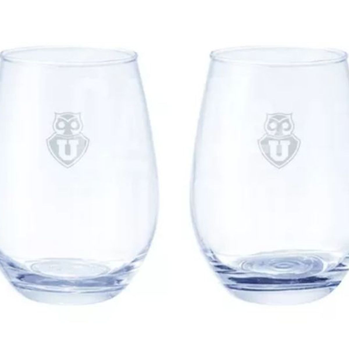 TITANIO - SET 2 VASOS U DE CHILE TITANIO