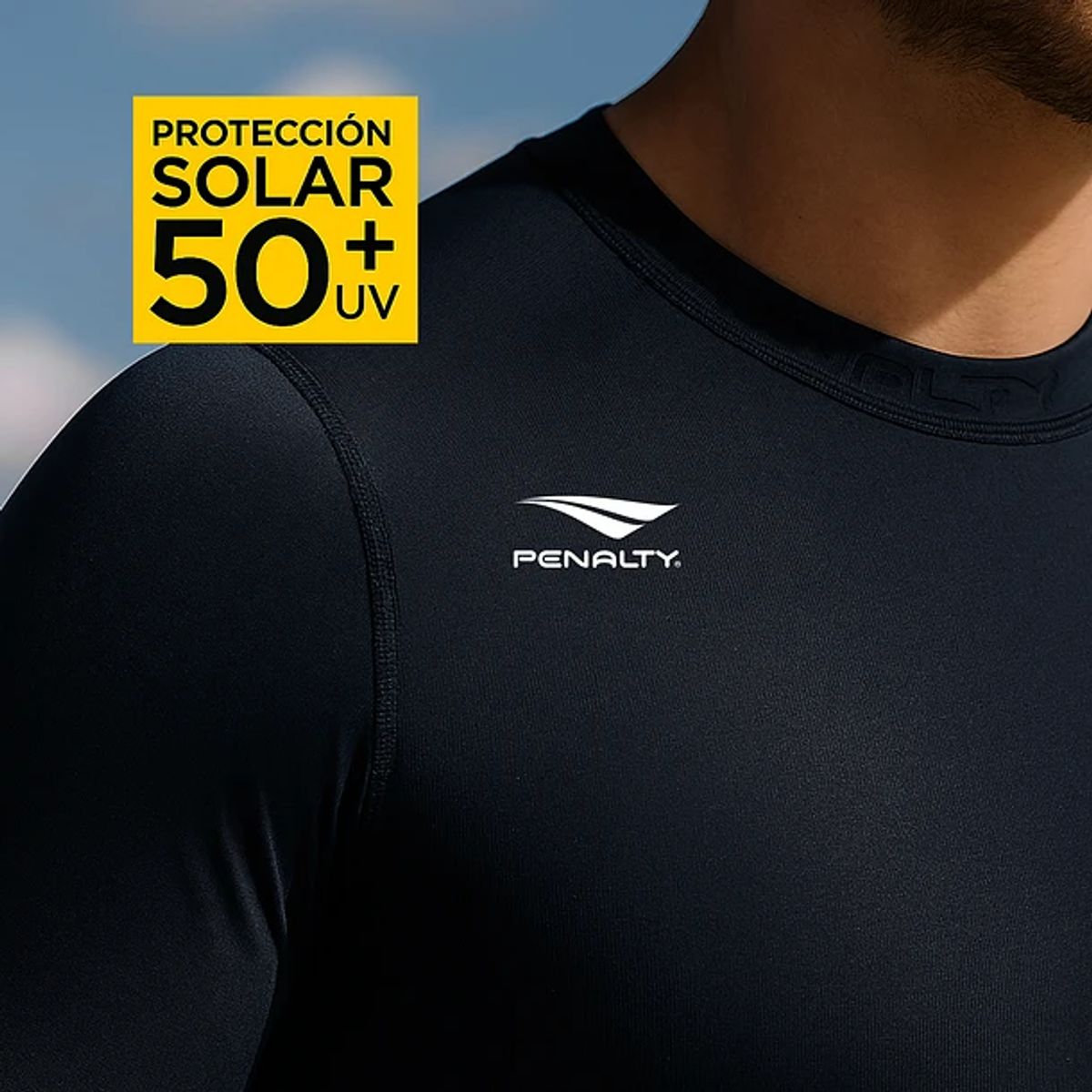 PENALTY - Primera Capa Skin Térmica Penalty ML 075 Negro