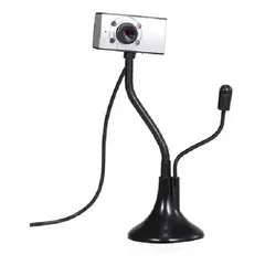 GENERICO - Camara Webcam Usb Con Micrófono Teletrabajo Videoconferencia 240100
