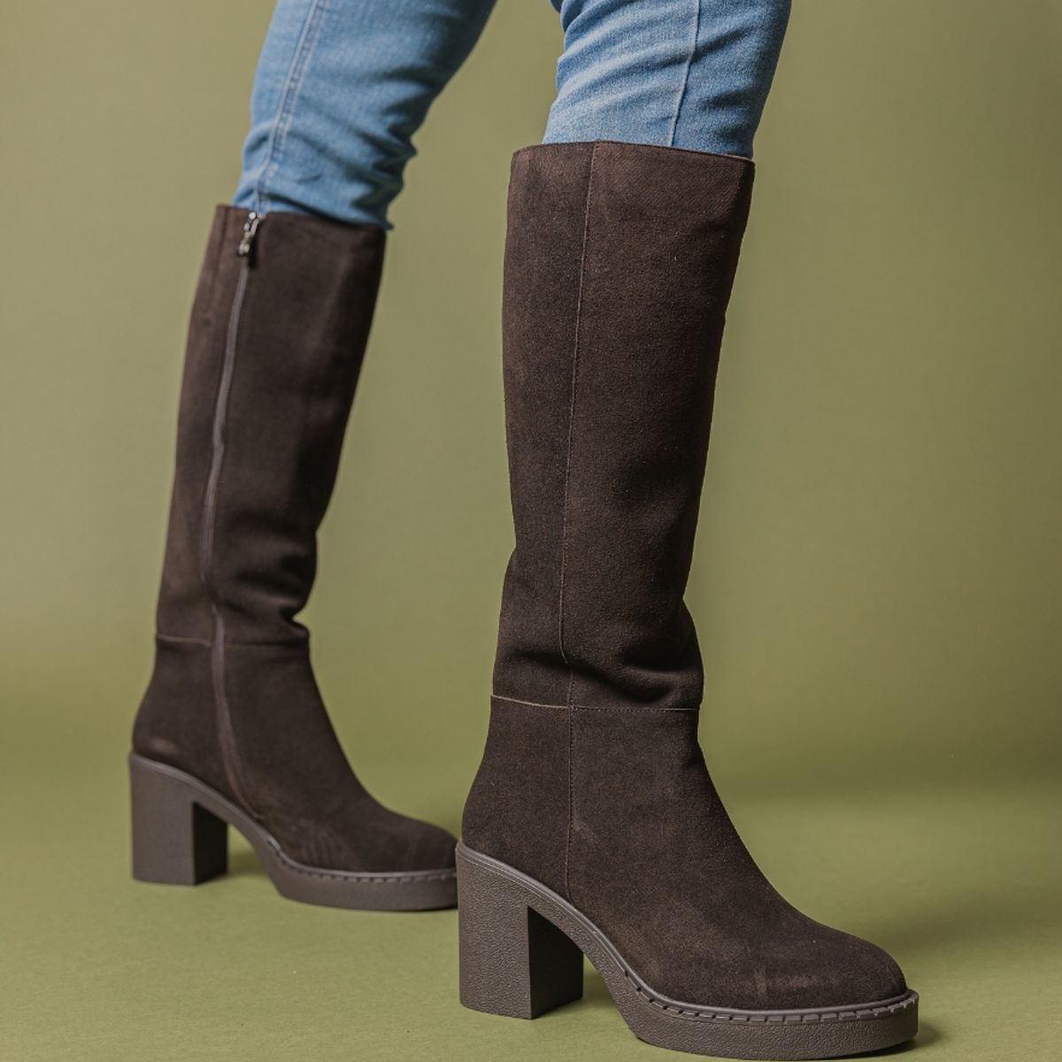 DEGAS - Bota Cuero Merida Cafe DEGAS