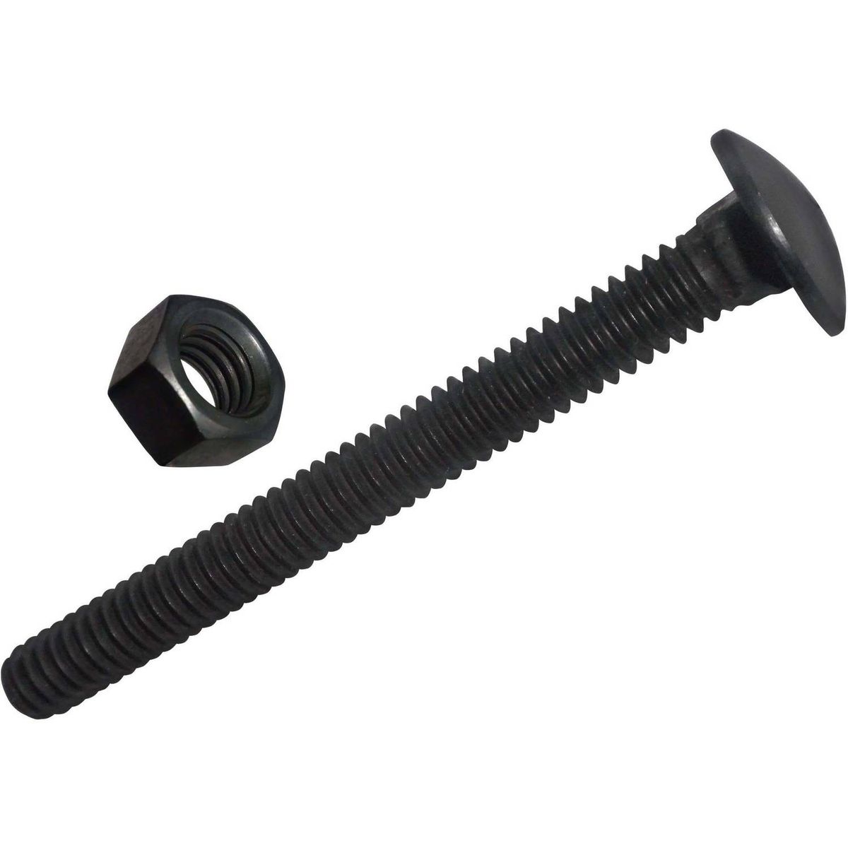 GENERICO - PERNO COCHE 5/16 X 2 1/2 CON TUERCA CAJA 100 UND