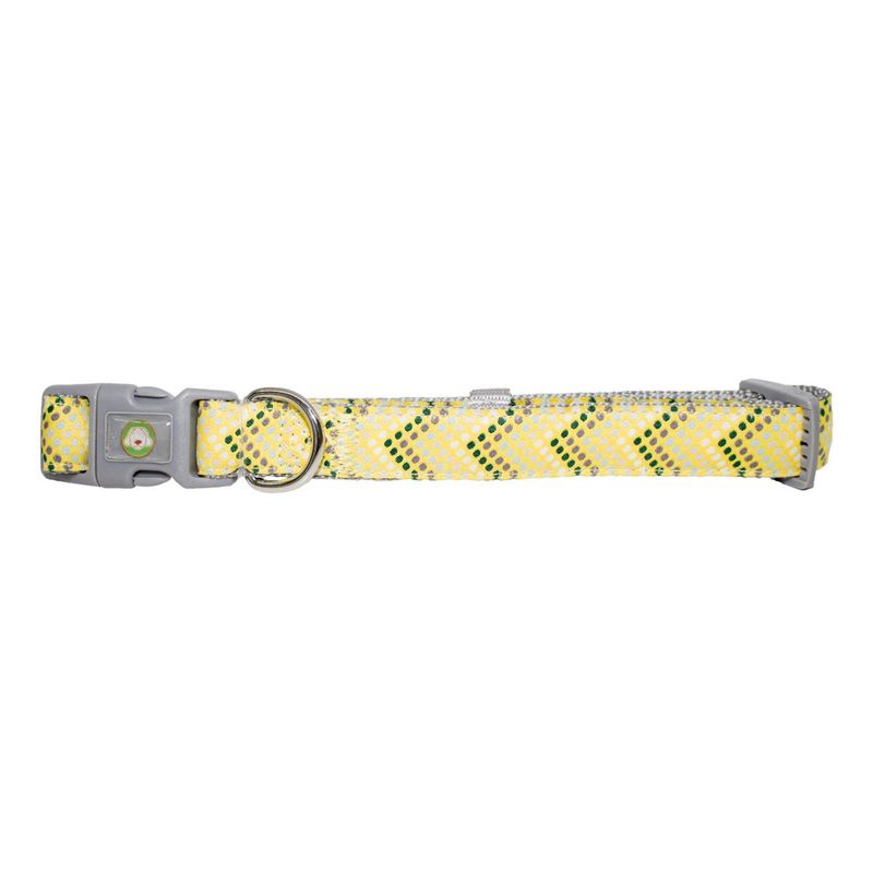 MASCAN - Collar Perro Puntitos Xs Amarillo Mascan
