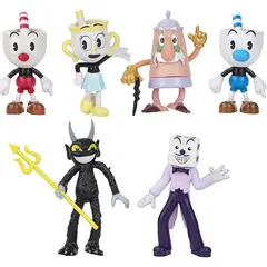 GENERICO - Cuphead Set 6 Figuras