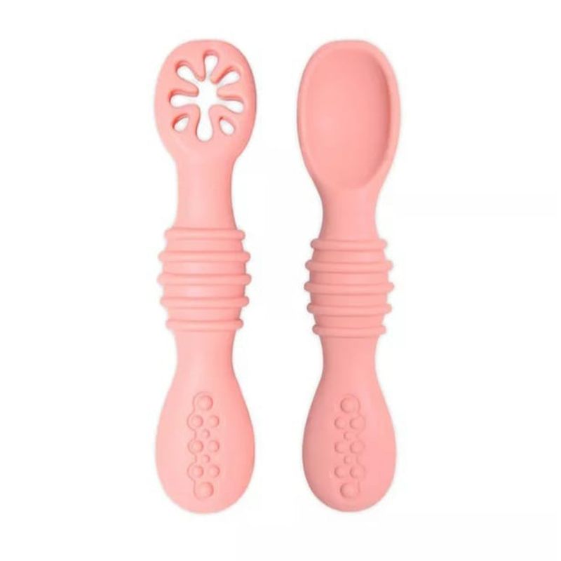 GENERICO - Cucharas de aprendizaje Pre-cucharas bebé Rosado Oscuro