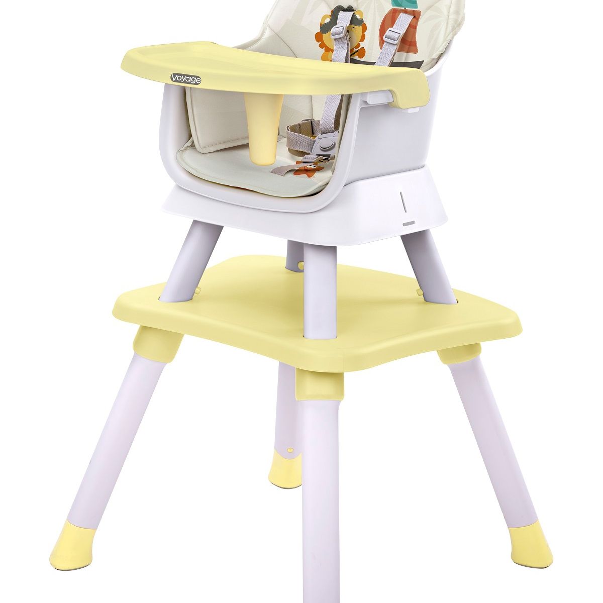 VOYAGE - Silla de comer multifuncional  6 en 1  voyage  orange