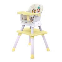 Silla de comer multifuncional 6 en 1  orange