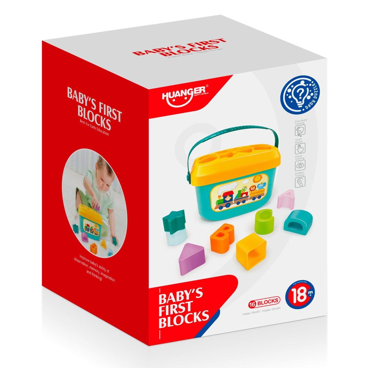 HUANGER - Primeros Bloques Infantil Huanger