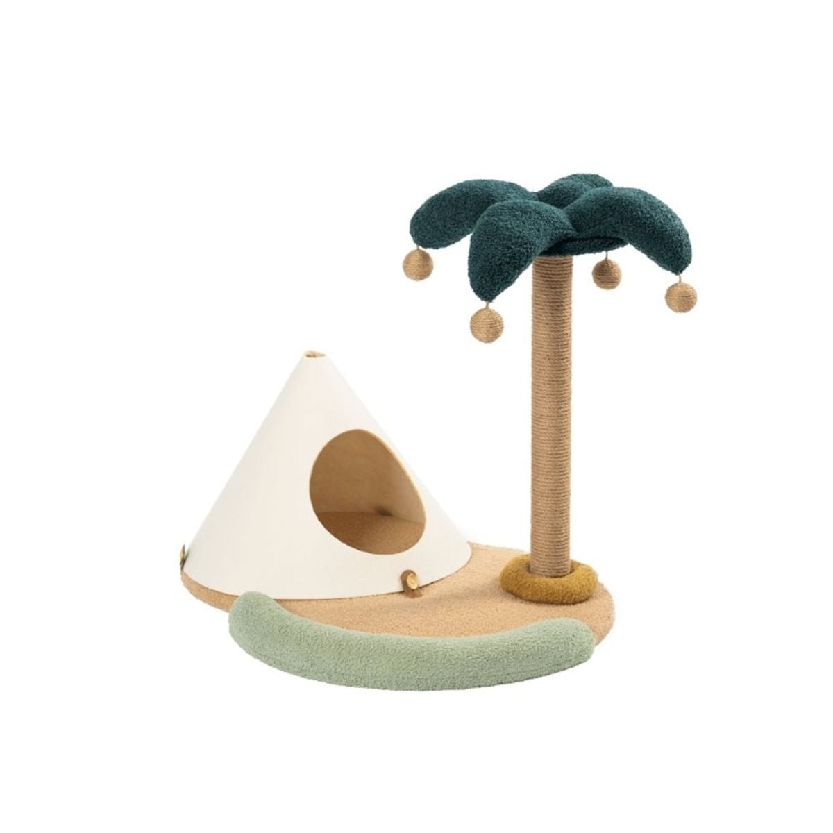 PIDAN - Pidan® Cama Y Rascador Para Gatos Isla Felina