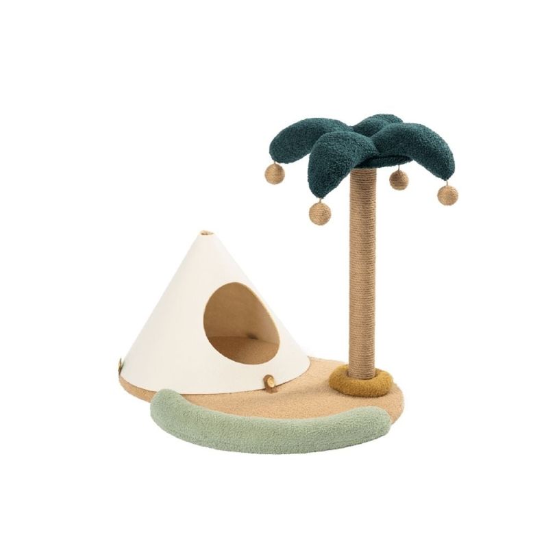 PIDAN - Pidan - Cama y Rascador para Gatos - Isla Felina