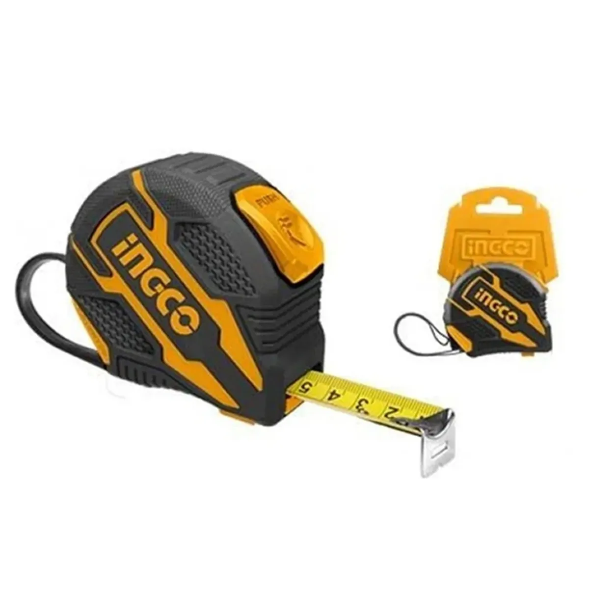 INGCO - Cinta Huincha De Medir Metrica De Acero 5mts x 19mm