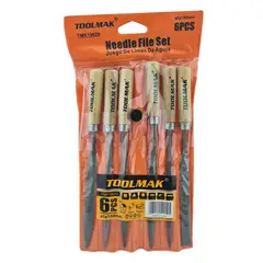 GENERICO - Kit Set Juego De Mini Limas / 6 Piezas / 5mm X 180mm Toolmak