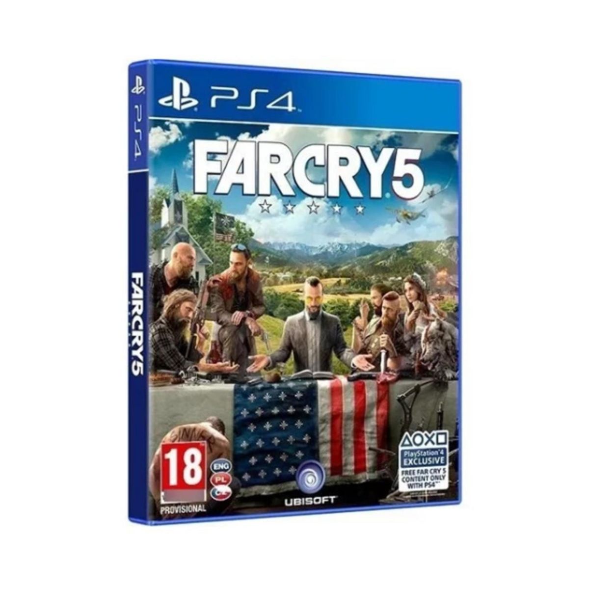 UBISOFT - Far Cry 5 Standard Edition Ubisoft PS4  Juego Físico/Nuevo - Surfnet Store