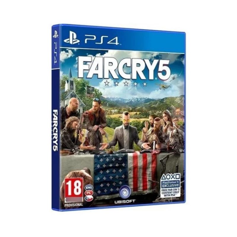 UBISOFT - Far Cry 5 Standard Edition Ubisoft PS4  Juego Físico/Nuevo - Surfnet Store