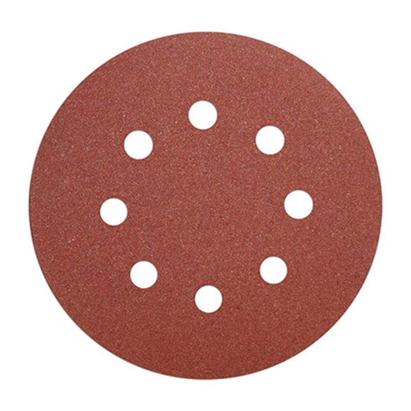 TOTAL TOOLS - 6 Disco Lija Para Pulir 225mm Velcro Grano Variado Total