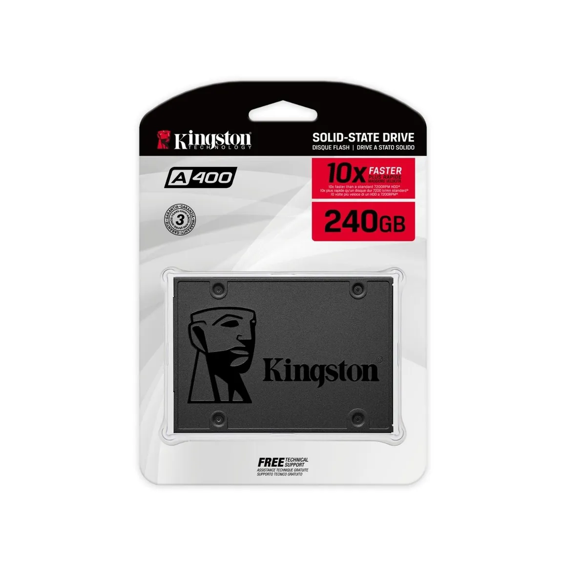 KINGSTON - Disco Solido SSD KINGSTON A400 240 GB