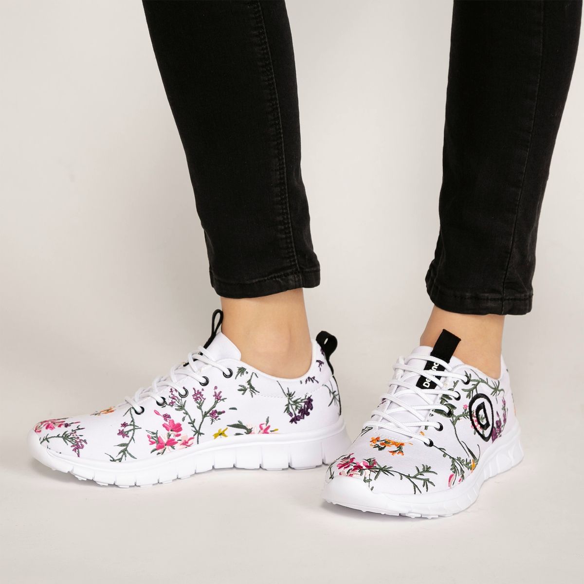 DESIGUAL - Zapatilla Urbana Mujer Sneaker Running Emb