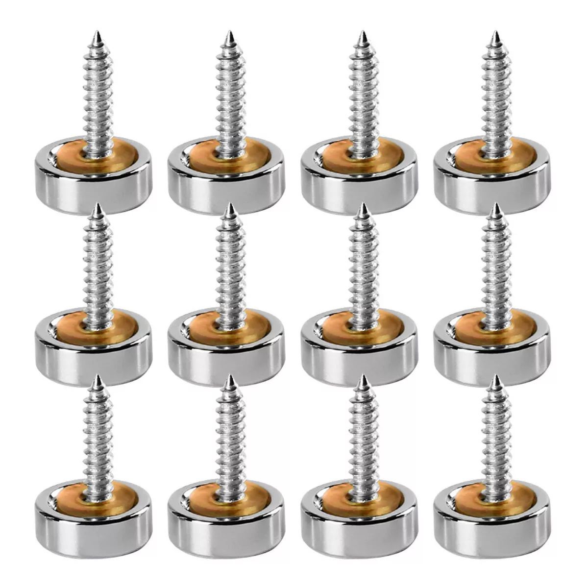 KUANGYE - Tapa Tornillo Inoxidable Embellecedor 12un