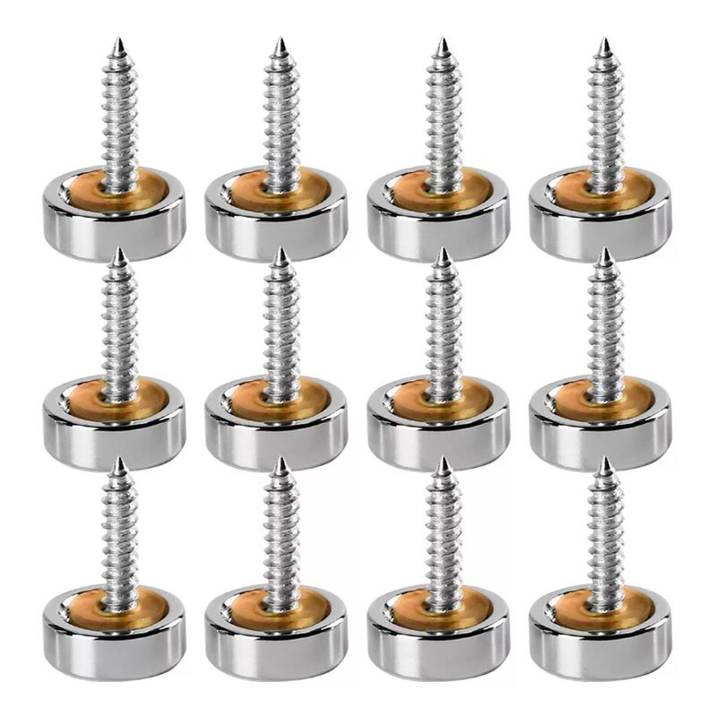 KUANGYE - Tapa Tornillo Inoxidable Embellecedor 12un