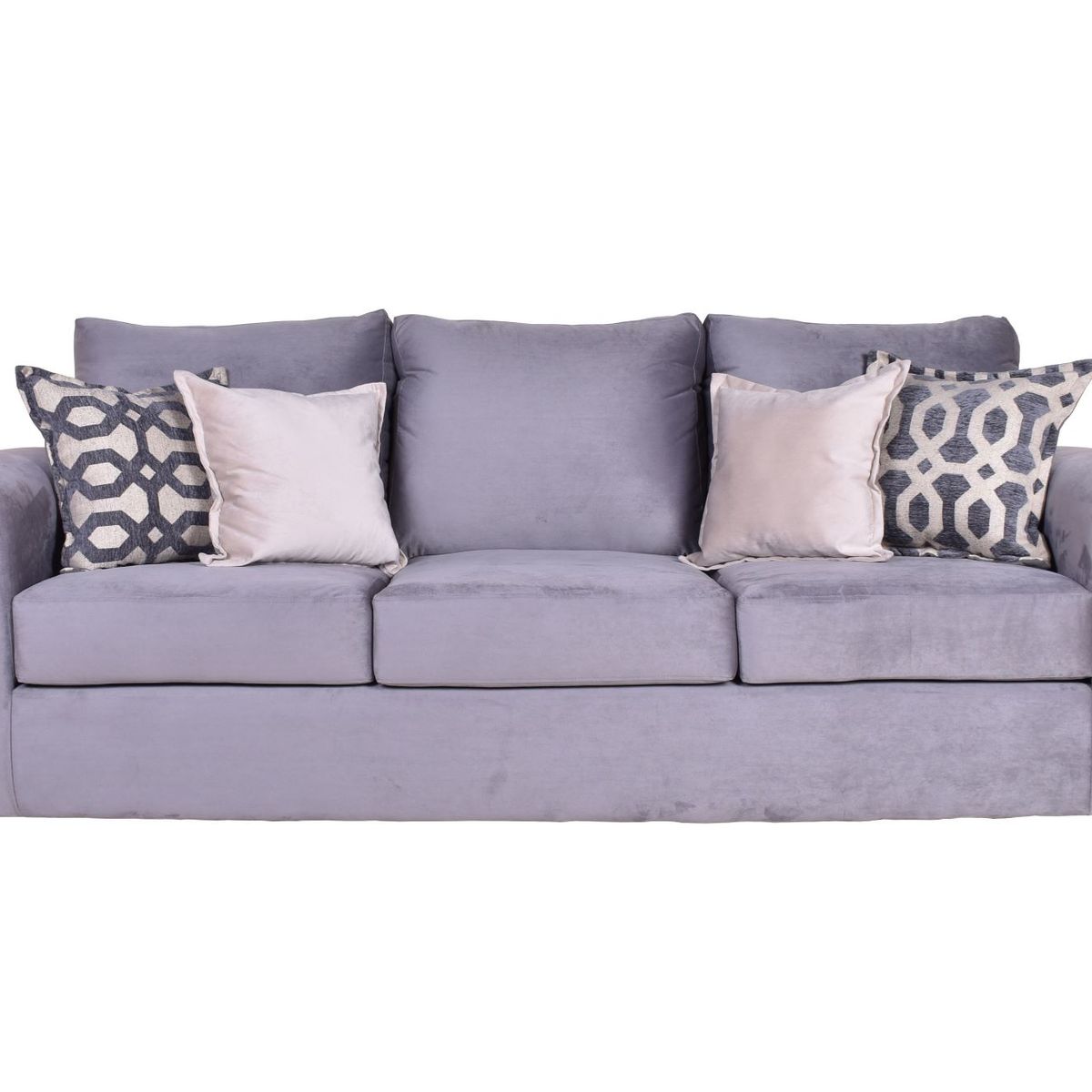 JERK HOME - Sofa Kenia 3c Felpa Gris