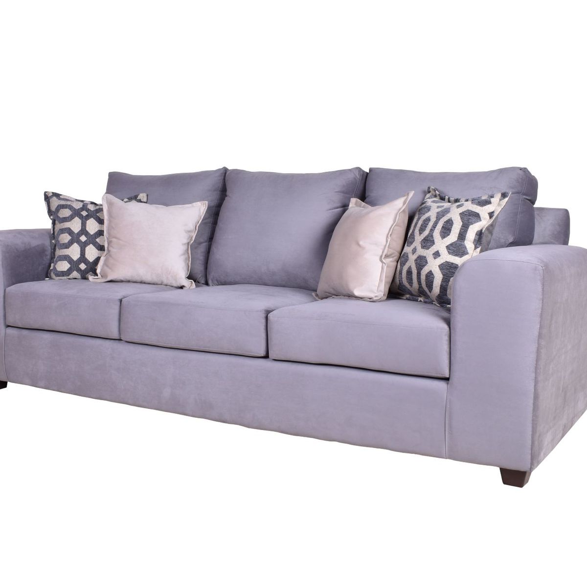 JERK HOME - Sofa Kenia 3c Felpa Gris