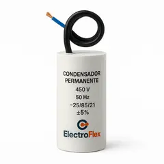 GENERICO - Condensador Permanente 12,5 Uf Con Cable