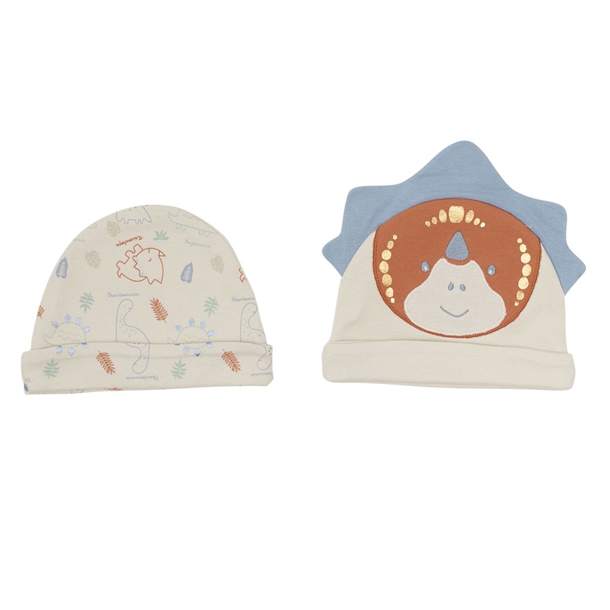 PILLIN - Pack 2 Pcs Gorro Bebé Niño Estampado Multicolor Pillín PILLIN