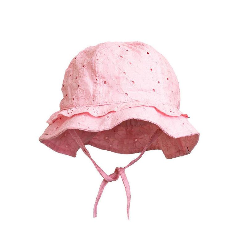 PILLIN - Gorro Broderie Niña Rosado Pillin - Rosa