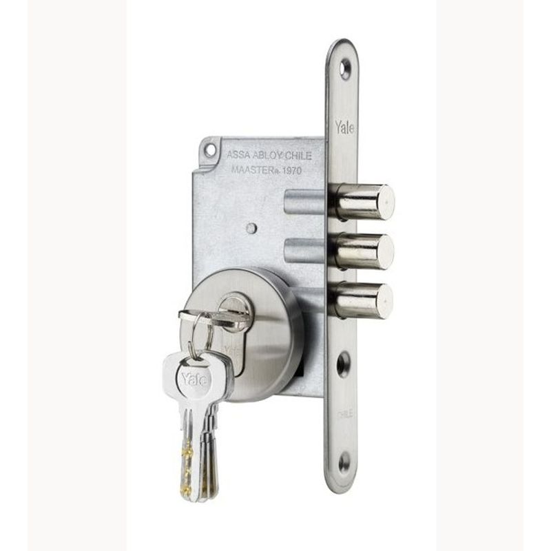 YALE - Cerrojo Seguridad Yale 1970 Llave Multipunto