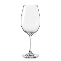 BOHEMIA CRYSTAL - BOHEMIA SET 6 COPAS VINO TINTO VIOLA