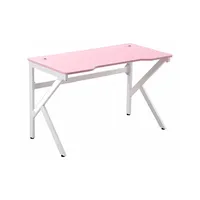 Escritorio Gamer Profesional Modelo K - Rosado