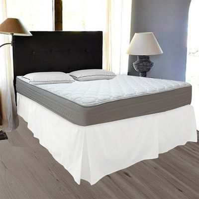 Imagen 2 del producto Faldón Liso 5 Pliegues 1,5 Plaza Blanco 200 Hilos