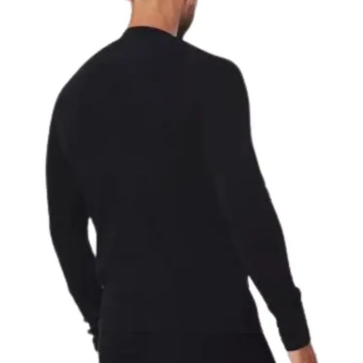 LOOK SHOP - Camiseta Manga Larga Algodón Negra Gris Blanco Adulto 11