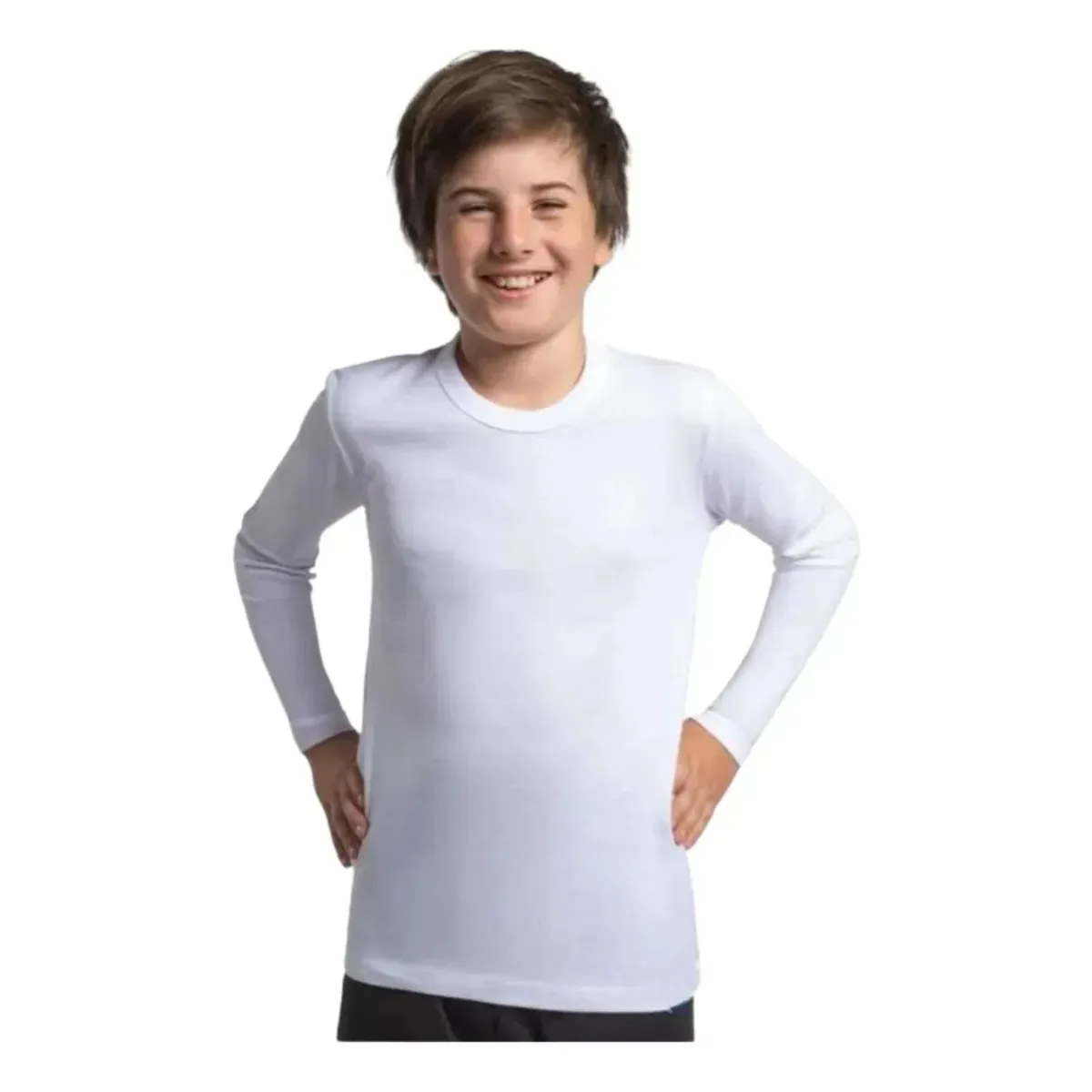 LOOK SHOP - Camiseta Manga Larga Algodón Niños. 11