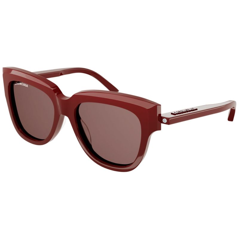 BALENCIAGA - Lentes de Sol Shiny Burgundy.