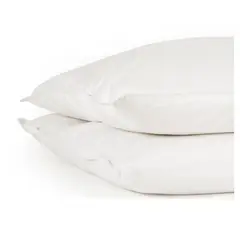 MASEL - Pack 2 almohadas 100% plumas 50x70