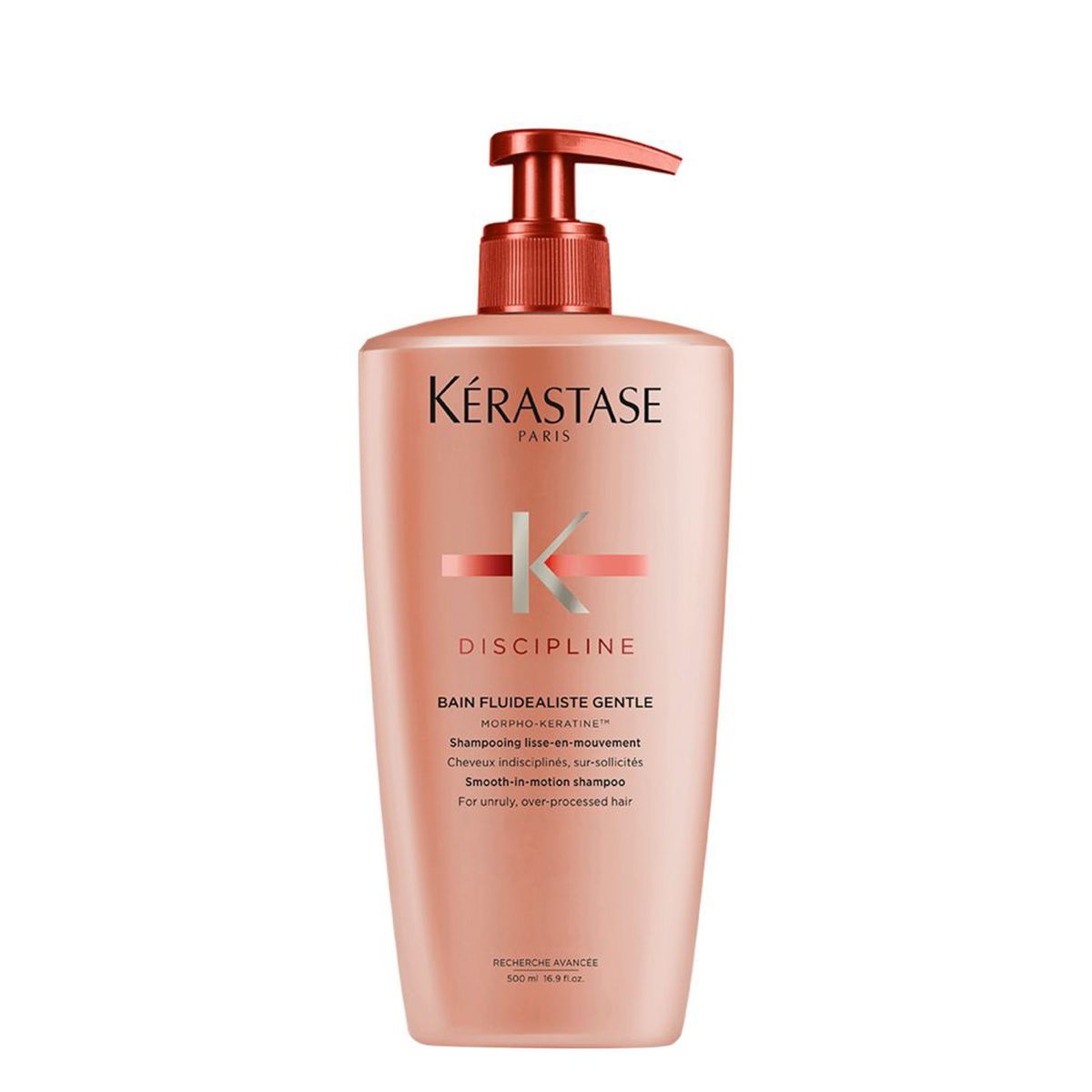 KERASTASE - Shampoo Anti-Frizz Cabello Indisciplinado Bain Fluidealiste Gentle Discipline 500ml Kerastase