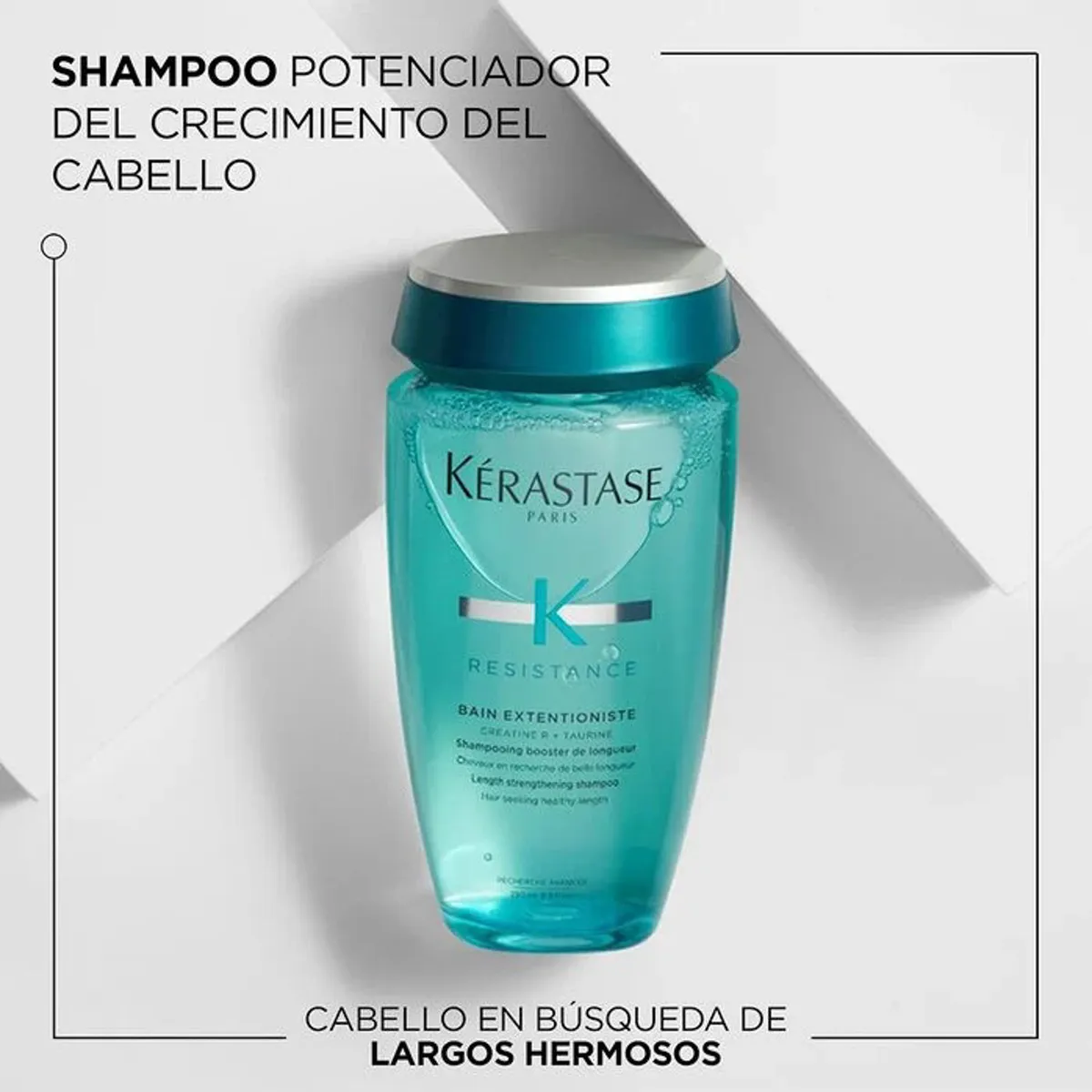 KERASTASE - Shampoo Potenciador Del Crecimiento Bain Extentioniste Resistance 500ml Kerastase