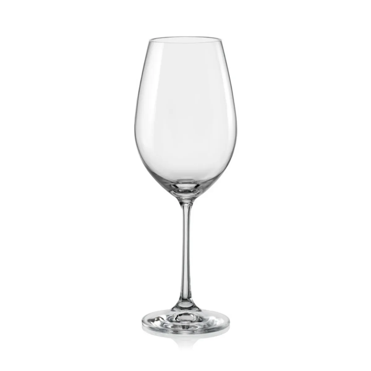 BOHEMIA CRYSTAL - BOHEMIA SET 6 COPAS VINO BLANCO VIOLA.