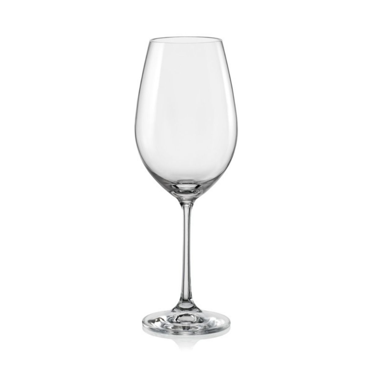 BOHEMIA CRYSTAL - BOHEMIA SET 6 COPAS VINO BLANCO VIOLA.