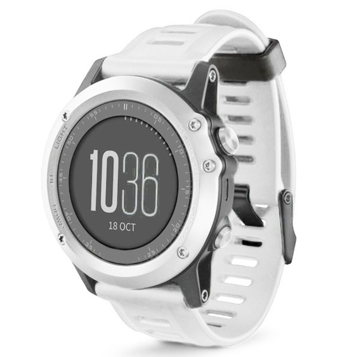 GENERICO - Correa Para Garmin Fenix 5x6x5xplusfenix 3 3hr -26mm - Blanco