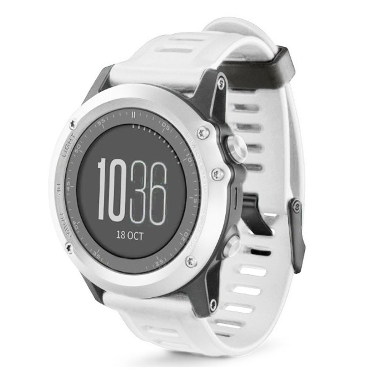 GENERICO - Correa Para Garmin Fenix 5x6x5xplusfenix 3 3hr -26mm - Blanco