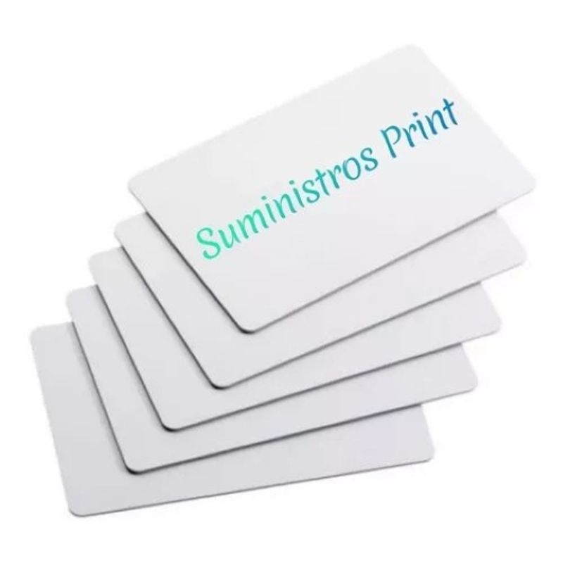 GENERICO - 230 Tarjetas Pvc Impresión Inkjet O Sublimación
