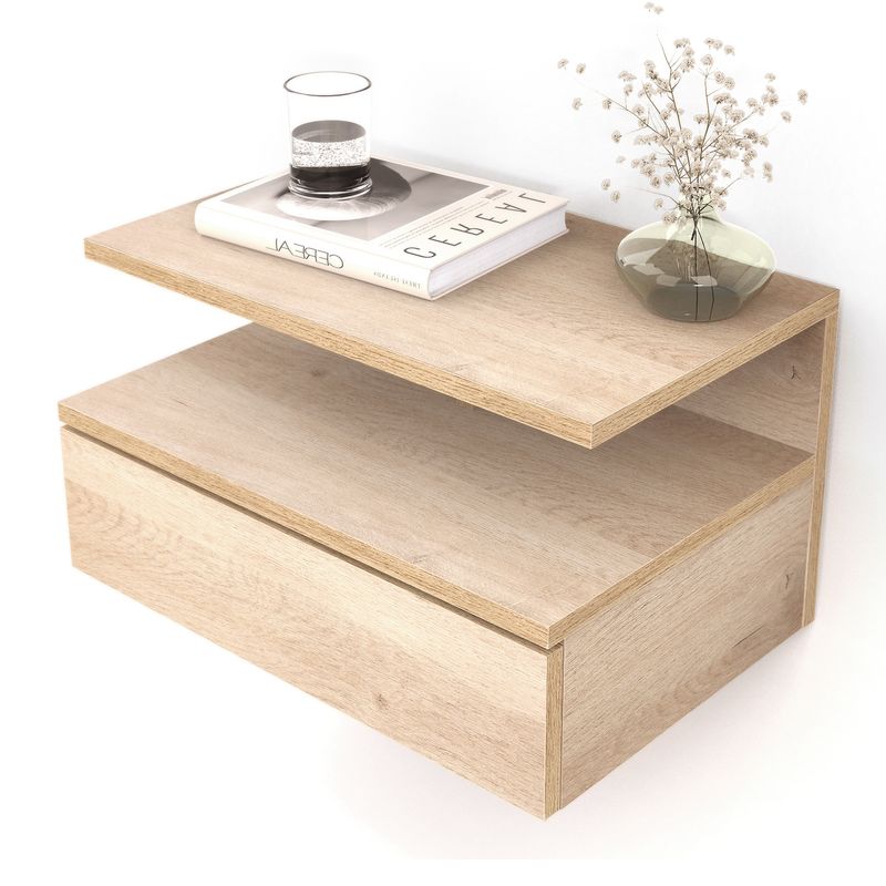 ARQ HOME - Velador Flotante Forest Natural 45x30x25 cm