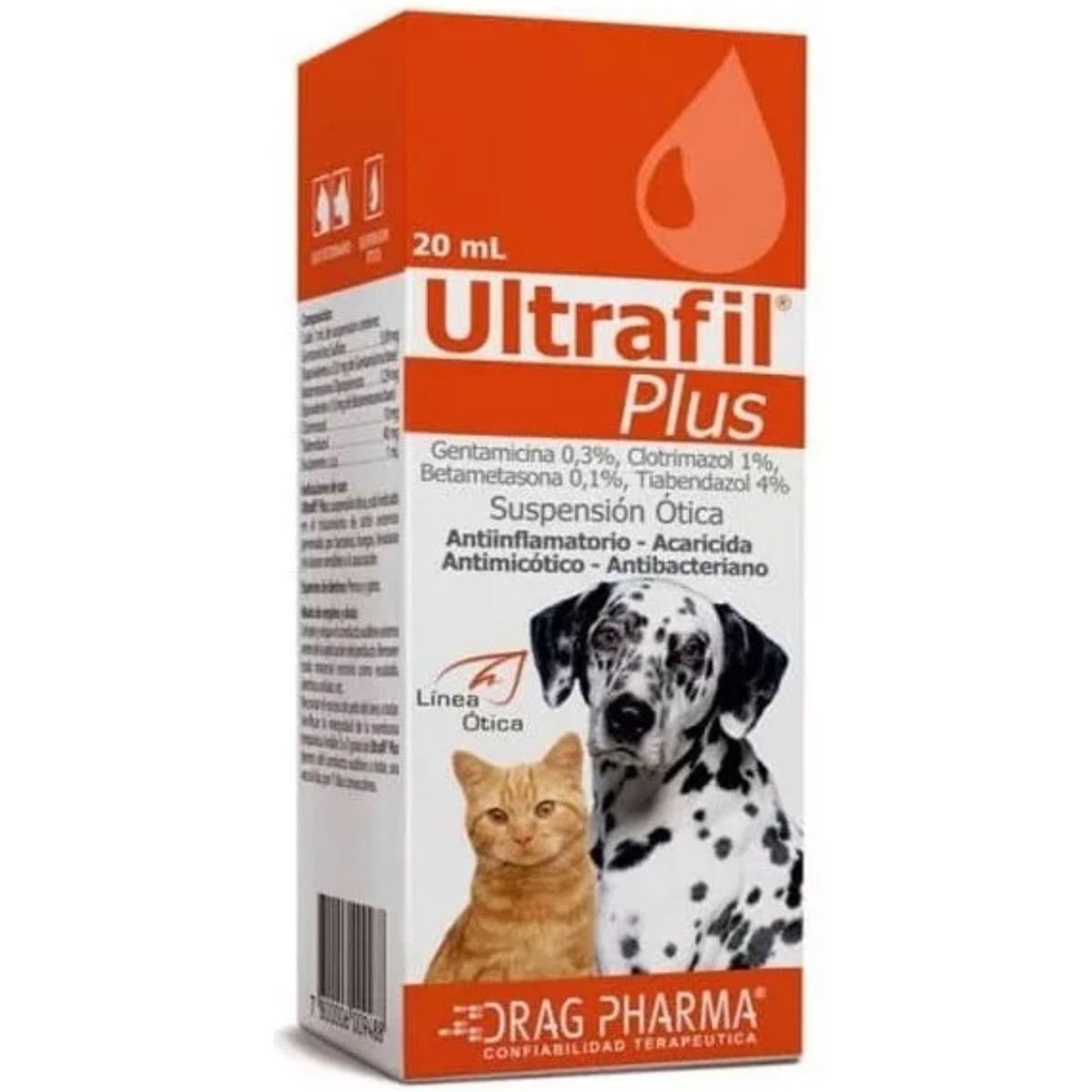 DRAG PHARMA - Ultrafil Plus Solución Ótica