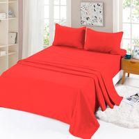 Juego de Sabanas De Polar 2.0 (Queen) - Rojo - Otoño Invierno