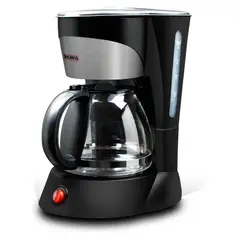 THOMAS - CAFETERA SEMI AUTOMATICA NEGRA Y PLATEDATH-130